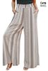 Picture of CURVY GIRL  GEOMETRIC PRINT TROUSERS